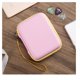 thumbnail image 2 of Naiovety Bolsa de almacenamiento de púas de guitarra con cierre de cremallera portátil, gran capacidad, a prueba de arañazos, impermeable, Almacenamiento y organización del hogar Malla Completa Rosa, 2 of 6