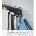 thumbnail image 5 of Yamazaki Home  Magnetic Kitchen Towel Hanger, Steel, Holds 3 lbs - L 1.77 x W 11.02 x H 1.97 inches Black, 5 of 7