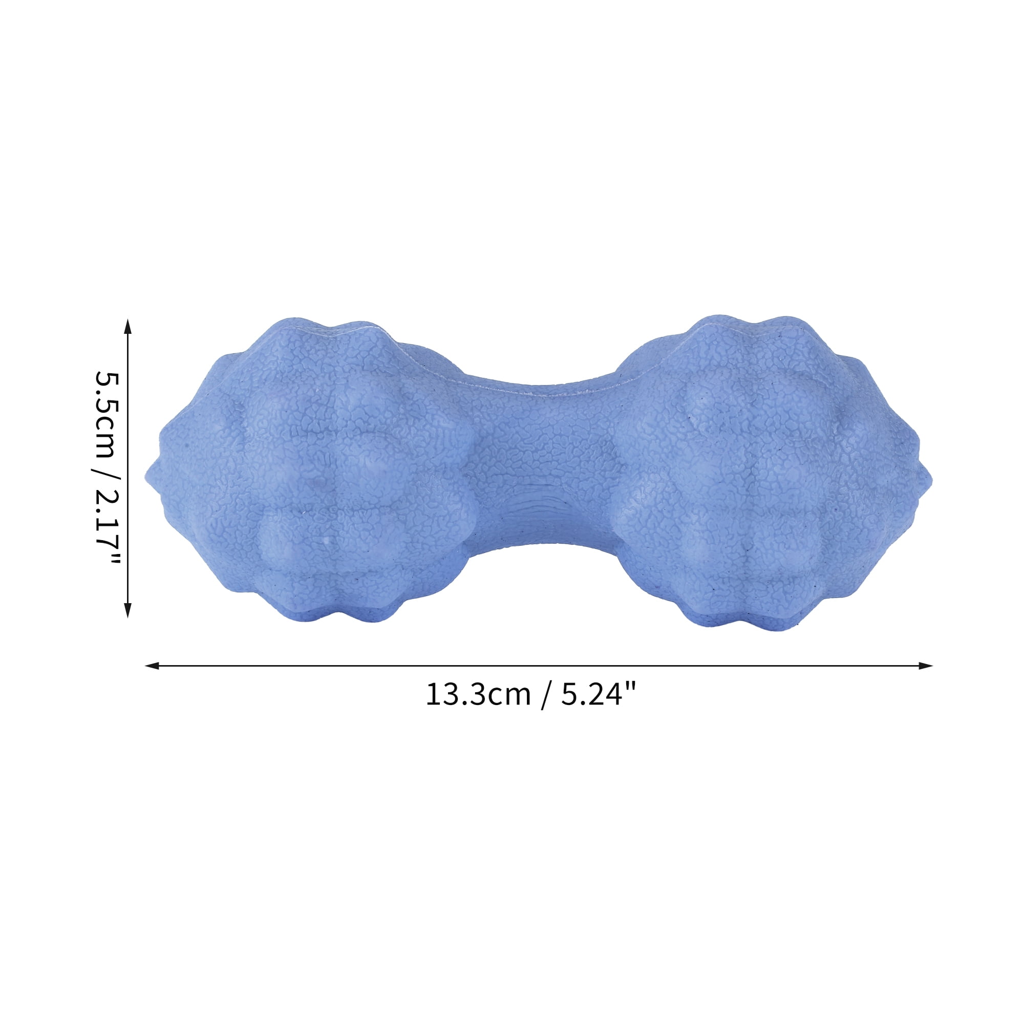 Unique Bargains 1 Pc Floating Peanut Massage Ball Travel Office Blue