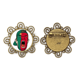 thumbnail image 1 of de Portugal maquillaje Facial Mask gritando Cap Broche de flores, regalo de joyería para mujeres y niñas Unbranded  M, 1 of 3