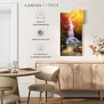 thumbnail image 5 of Elephant Stock Nakhon Nayok Waterfall Wall Art - Nature Canvas Canvas - 12" x 24", 5 of 8