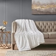 thumbnail image 2 of Gracie Mills Shawn Faux faux to Mink Oversized Throw 3649 Reversible Soft Blanket, 2 of 4