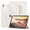 Cream White, variant on Crystal Clear Trifold Smart Cover with Pencil Slot, Dual-Angle Stand & Auto Sleep Wake for iPad Air 4/5 Gen & 11” M2/M3/M4, Gray