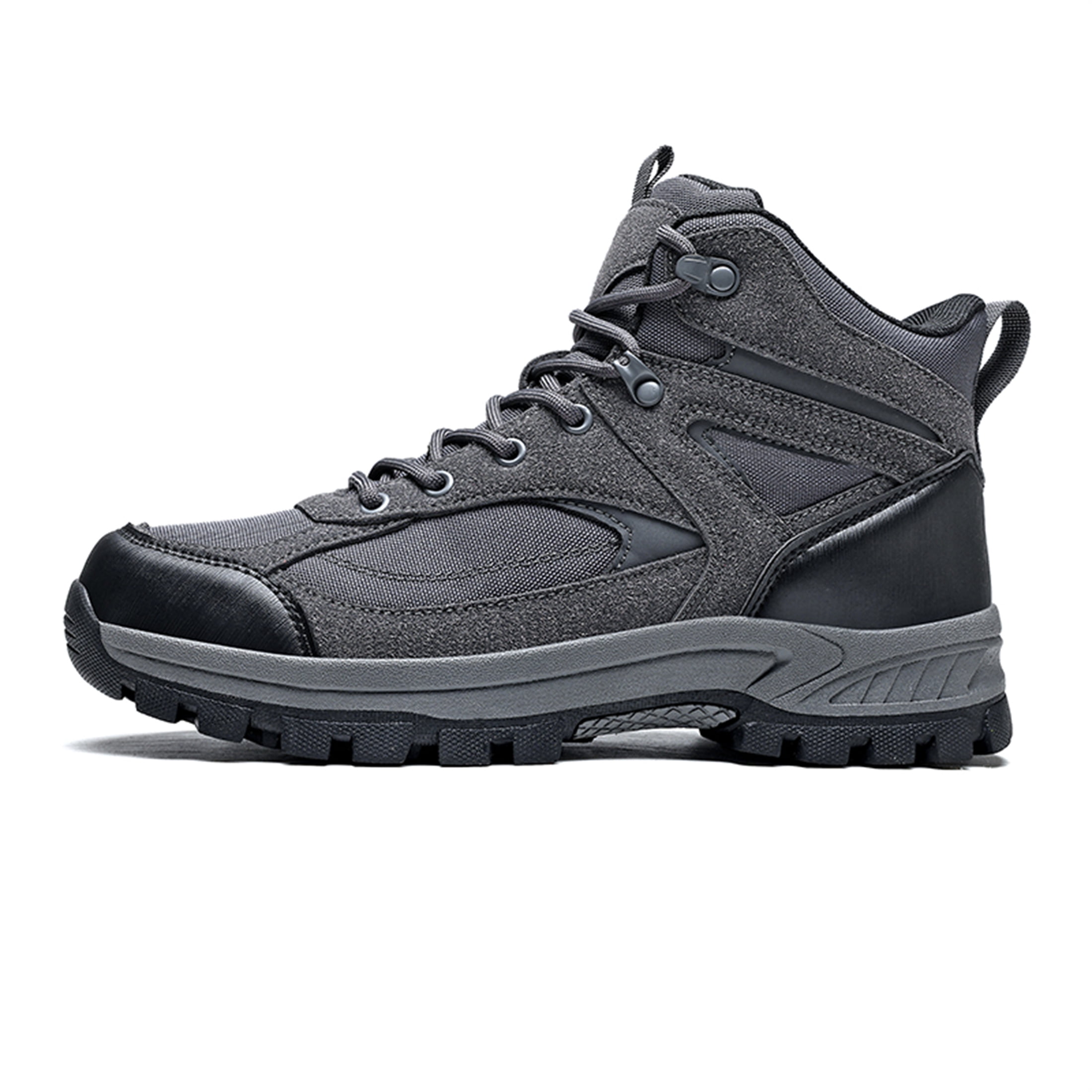 YOURDIARY Mens Hiking Boots Waterproof Non-Slip Outdoor Trekking Shoes Lightweight Durable Trail Camping Mountaineering Boots