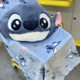 thumbnail image 2 of Cómodo cojín trasero de Alien de punto, almohada de peluche de Anime, manta, sofá, decoración del hogar, regalos de Navidad para niñas, 2 of 5