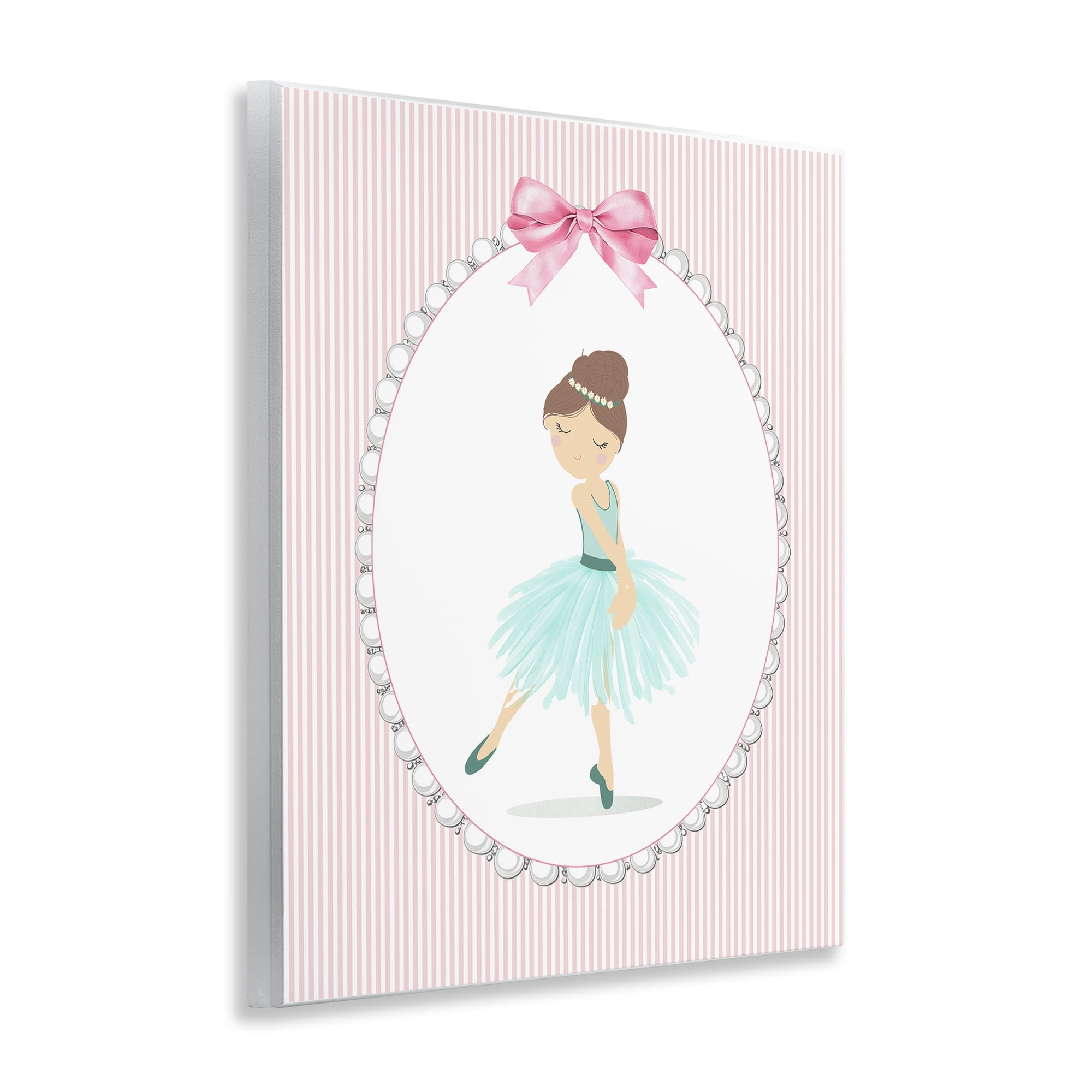 Stupell Industries Elegant Dance on Stripes Wall Plaque Art, design by Christine Simpson Art