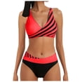 thumbnail image 1 of YDLCAFD Easter Womens Bottoms Bikini Suit Prints Bathing Swimsuit Bikinis Set, 1 of 7