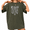 Green, variant on COZYMY Women's Edgy Skeleton Graphic Vintage Washed T-Shirt Short Sleeve Loose Fit Summer Tee