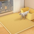 thumbnail image 6 of Cat Litter Mat Anti-carry-out Filter Anti-splash Dirty Basin Pet Double-layer Anti-urine Toilet Mat Easy to Clean and Non-slip, 6 of 9