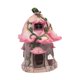 thumbnail image 4 of Estatua de casa de hadas para decoración de jardín de hadas, decoración del hogar, figura de resina decorativa para jardín solar, patio, césped, 4 of 8