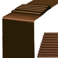 thumbnail image 1 of Tapete de mesa WENSINL marrón satinado 30 x 274 cm, paquete de 10, 1 of 9
