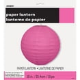 thumbnail image 2 of Round Paper Lantern, 10 in, Hot Pink, 1ct, 2 of 2