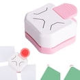 thumbnail image 1 of New Dusknt Corner Rounder Punch for Cardstock Photos & Crafts | Adjustable R4/R7/R10Mm | Multi Layer Cutting Tool for Scrapbooking Diy Greeting Cards Laminates & Business Car, Multi-Layer Cutting Tool, 1 of 7