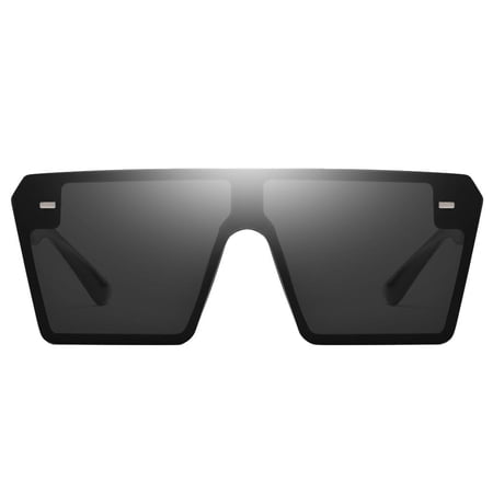 Party Large Frames Tinted Lens Eyewear Shades Black