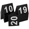 thumbnail image 5 of ITSELFER 20pcs Table Numbers V Shaped Table Number Signs For Wedding Conference Reception 1-20, 5 of 5