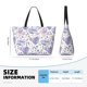 thumbnail image 4 of Disketp Lavender Flowers Bolsa de Playa de Gran Capacidad, Bolso Impermeable y a Prueba de Arena para Mujer, Ideal para Playa, Piscina y Natación, 4 of 7