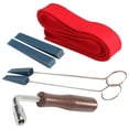 thumbnail image 1 of Tuning Martillo en apariencia de L Llave en de Silenciamiento de Palanca tirarere Roja Silenciadores de Goma para Herramientas CUTICAT Kit de afinación de piano, 1 of 7