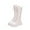 White, variant on RUIYANQI Women's Knee High Combat Boots Platform Sole Lace Up Zip Design PU Leather Fashion Winter Riding Boots For Women Black Women Sandal