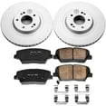 thumbnail image 2 of PowerStop Front Geomet Coated Brake Rotor and Pad Kit Fits: HYUNDAI KIA Select Models CRK7064, 2 of 5