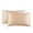Khaki, variant on Taie d'oreiller en soie synthétique pour cheveux et peau,Lot de 2 taies d'oreiller en soie synthétique 20 x 30 pouces avec fermeture à enveloppe,PENDANE,Khaki