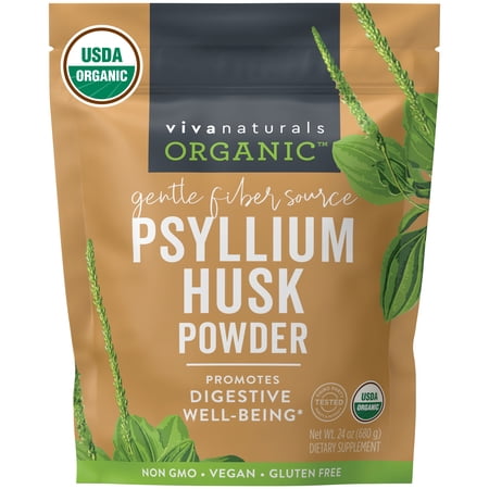 Viva Naturals Psyllium Husk Powder - 24oz