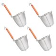 thumbnail image 2 of 4Pcs Stainless Steel Strainer for Kitchen Cooking and Draining, 2 of 8