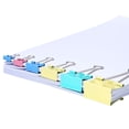 thumbnail image 2 of EeaseCA 40Pcs Colored Binder Clips Paper Clamp Clips for Office, Home, Schools, Kitchen Home Usage 19mm (Assorted Colors), 2 of 7