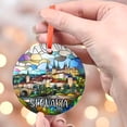 thumbnail image 4 of Custom Slovakia Ornament |Faux |Unique Europe Souvenir |Vacation Travel Gift | Holiday Anniversary|Christmas Decor, Holiday Keepsake, Xmas Tree Hanging Decoration, Seasonal Gift Id, 4 of 5