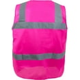 thumbnail image 2 of RK Safety PK0430 ANSI/ISEA Class 2 Certified Female Safety Vest (Pink, Medium), 2 of 4