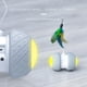 thumbnail image 4 of Eléctrico El gato electrónico automático inteligente juega el teaser LED del gatito del animal doméstico del ejercicio de rotación Tmvgtek Ofspeizc, 4 of 9