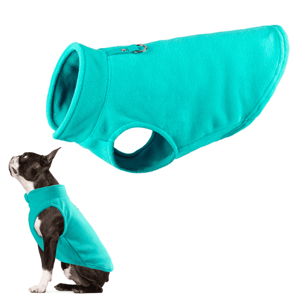 Dog Fleece Jacket Reversible Fleece Dog Vest Dog Cold Weather Coats