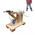 thumbnail image 4 of DIY Hand Generator Material Set Manual Electricity Generator Kids Educational Craft Toys, 4 of 9