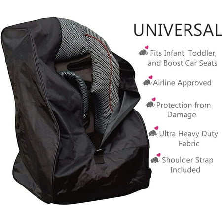 Car Seat Travel Bag Universal To Fit All Size Seats Heavy Duty Nylon Protection Airline Approved Gate Check In Shoulder Strap And Essentials Pocket Canada - Car Seat Bag For Flying Target Car Seat Travel Bag Universal To Fit All Size Seats Heavy Duty Nylon Protection Airline Approved Gate Check In Shoulder Strap And Essentials Pocket Canada - Car Seat Bag For Flying Target