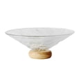 thumbnail image 1 of Porta fruteros con base de madera, mesas de comedor, snacks, cesta de frutas, cuenco ondulación del agua, 1 of 9