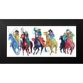 thumbnail image 2 of Fell, Carrie 24x13 Black Modern Framed Museum Art Print Titled - The Gangs All Here, 2 of 5