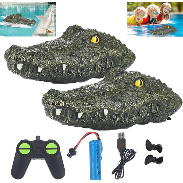Cabeza de cocodrilo de control remoto para agua, control remoto de cabeza de cocodrilo, control remoto de cabeza de broma de cocodrilo real, cabeza de cocodrilo Rc, cabeza de cocodrilo de control remo