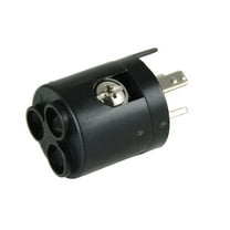 Marinco 12VBRAD - ConnectPro 3-Wire 6AWG Wire Receptacle Adapter