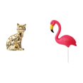 thumbnail image 1 of Estatua De Gato Y Pájaro, Figura Decorativa, Escultura Animal, Adorno Artístico Para Chimenea, Jardín, Accesorios Para Jardín De Hadas, Escultura De Flamenco Para Jardín, Ideal Para La, 1 of 8