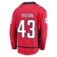 thumbnail image 3 of Men's Fanatics Tom Wilson Red Washington Capitals Home Breakaway Player Jersey, 3 of 3