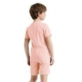 thumbnail image 2 of TSSOE Kids Boys Solid Color Leotard Unisex Ballet Dance Training Basic Leotard Special Needs Adaptive Clothing Pink 12, 2 of 5