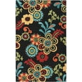 thumbnail image 2 of Mark&Day Outdoor Area Rugs, 8x10 Tallys Cottage Indoor/Outdoor Black Area Rug (8' x 10'6"), 2 of 3