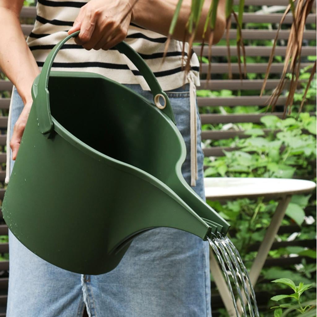 hejhncii 8L Large Capacity Long Spout Watering Can Thickened Plastic Garden Watering Jugs for Indoor Outdoor Plant