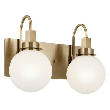Kichler 55150 Hex 2 Light 15  Wide Vanity Light - Bronze
