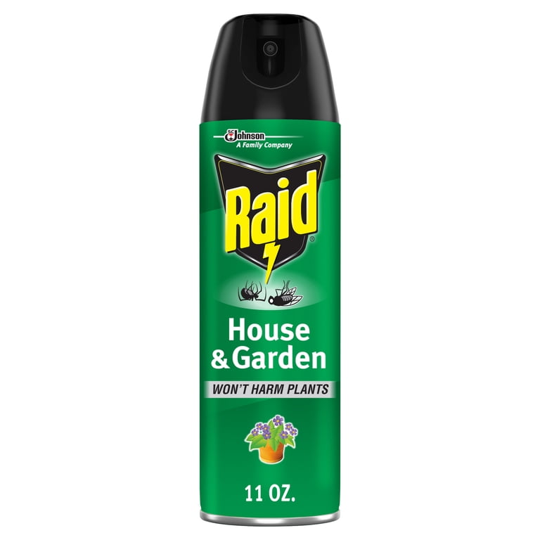 Raid House & Garden Insect Killer Spray, 11 oz photo 1