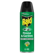 Raid House & Garden Indoor Flying Insect Killer without Harming Plants, 11 oz