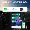 thumbnail image 5 of MOOKAKA 13.8" Smart Display Radio Audio Media Player for Infiniti G25/G35/G37 2003-2015 Universal Car Navigation GPS Upgrade Headunit Android Replacement 1080P Screen Carplay Accessories, 5 of 10