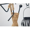 thumbnail image 3 of Inspired Tea Light Candle Holder with Metal Art Girl Figure, 3 of 10