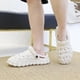 thumbnail image 3 of Sandalias unisex de verano para mujer, zapatillas de exterior con punta cerrada, sandalias de lichi con masaje de burbujas, sandalias de marca de diseñador de moda, zuecos para hombre, 3 of 4