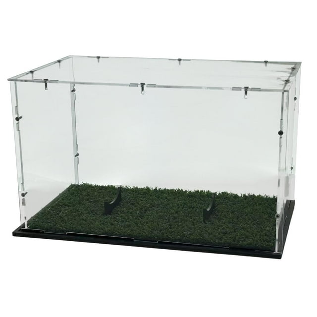 Vitrina de Fútbol de Acrílico, Estante de Almacenamiento, Protección para Recuerdos Deportivos, Fácil de Montar, Caja de Almacenamiento de Fútbol, s