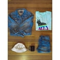 thumbnail image 3 of Life W Bulldog Silhouette  Tie Dye Cyclone Men -Image by Shutterstock, Male XX-Large, 3 of 4